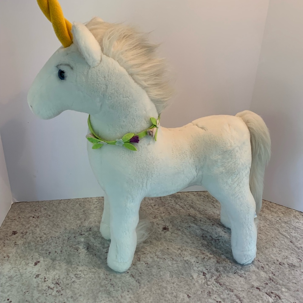 1981 Dakin Pillow Pets Standing Unicorn Utopia Plush